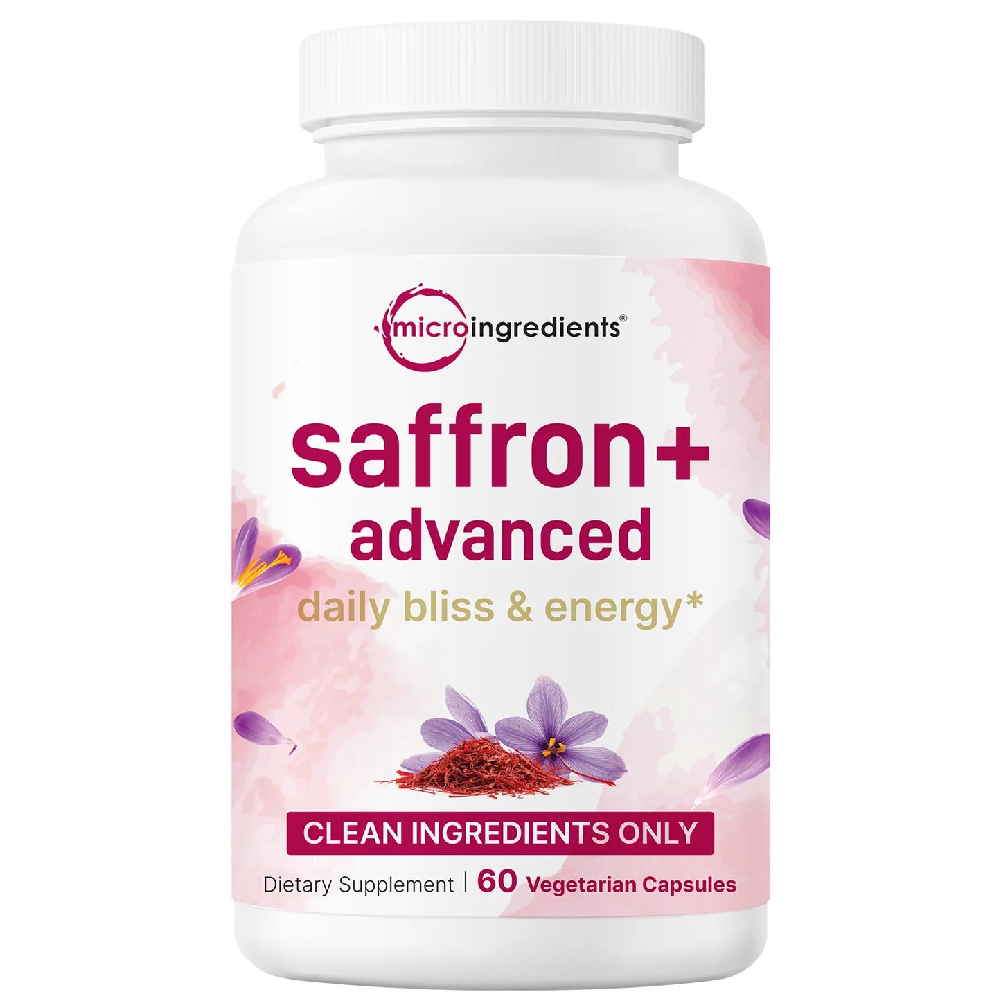 Micro Ingredients Saffron+ Fórmula Avanzada para bienestar emocional y estado de ánimo